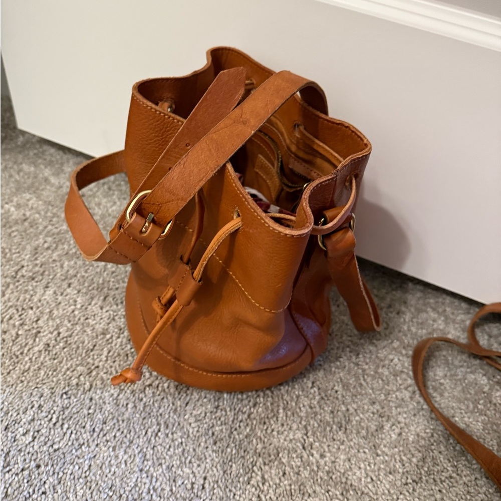 3 Brown Leather Women's Bag lot - Picture 3 of 6